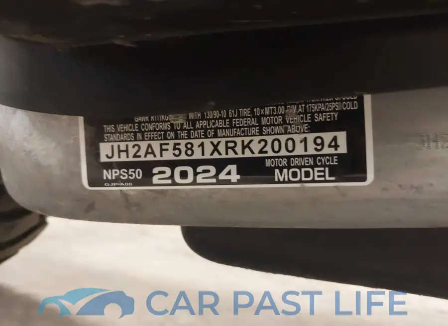 JH2AF581XRK200194# 10