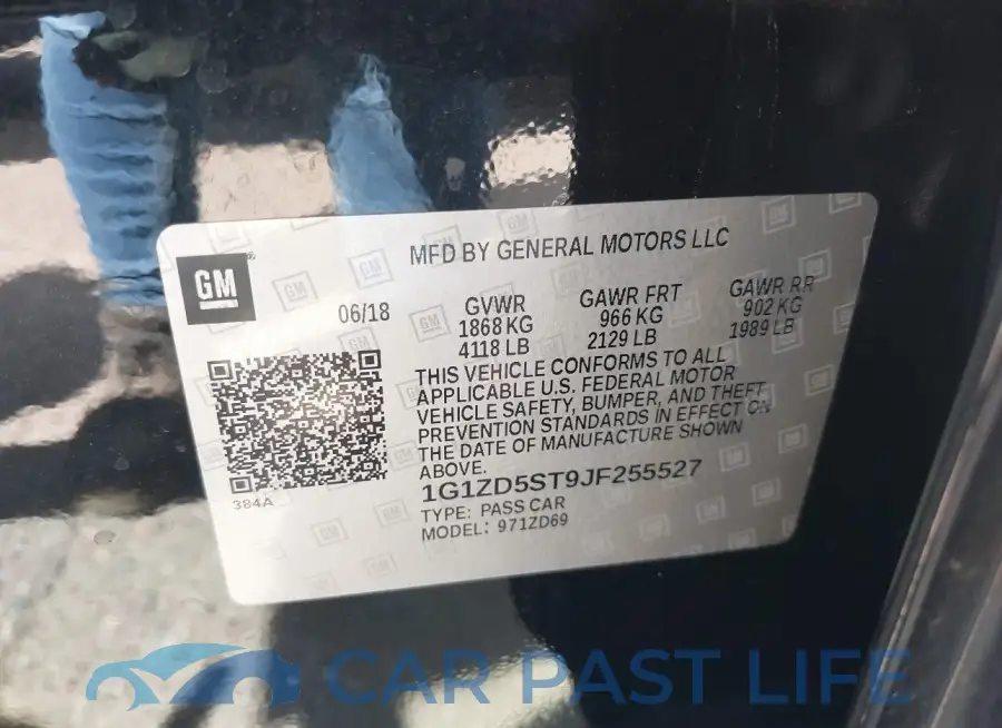 1G1ZD5ST9JF255527# 9