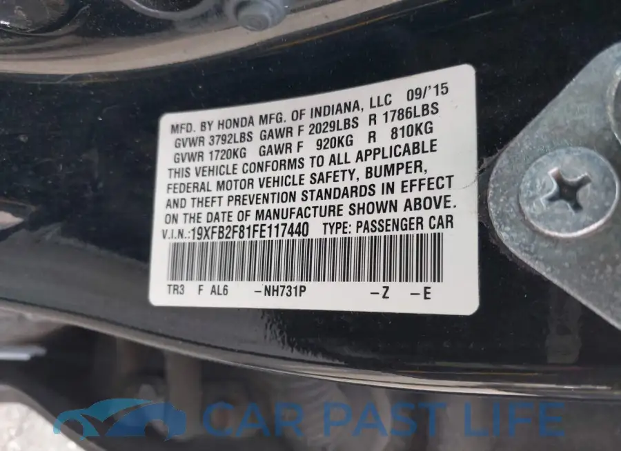 19XFB2F81FE117440# 9