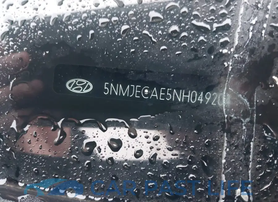 5NMJECAE5NH049204# 9