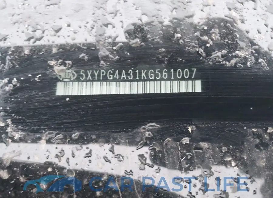 5XYPG4A31KG561007# 9