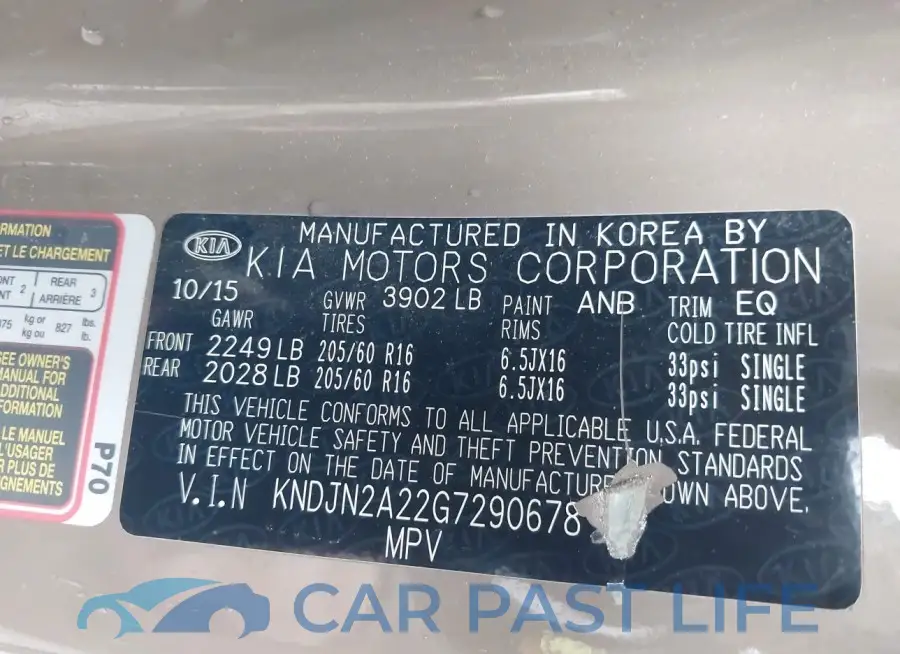 KNDJN2A22G7290678# 9