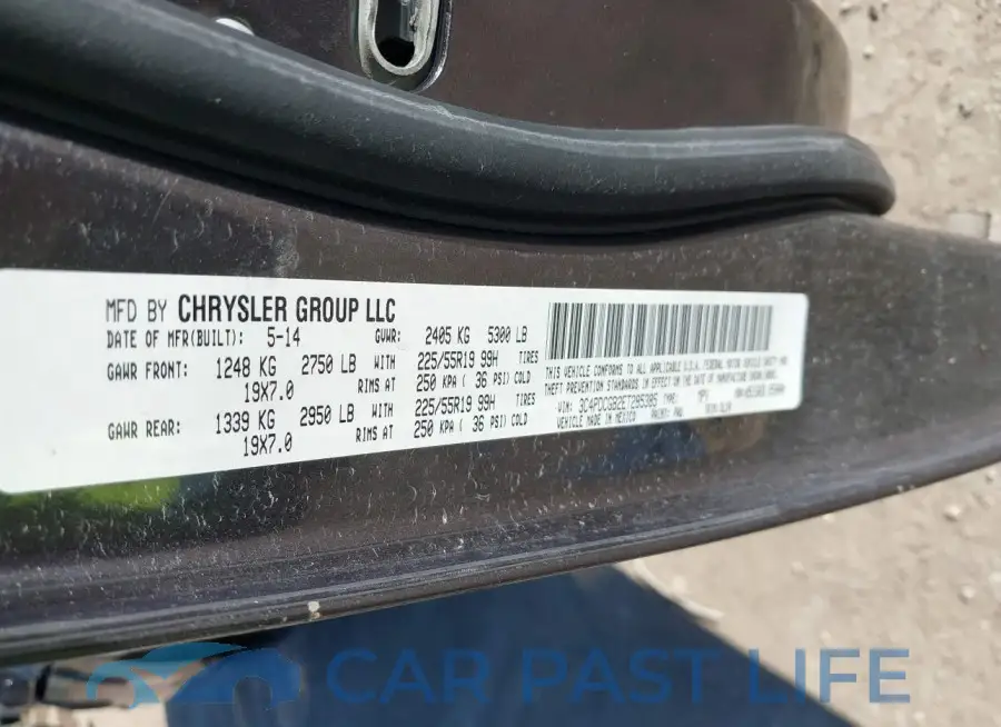 3C4PDCGB2ET285385# 9