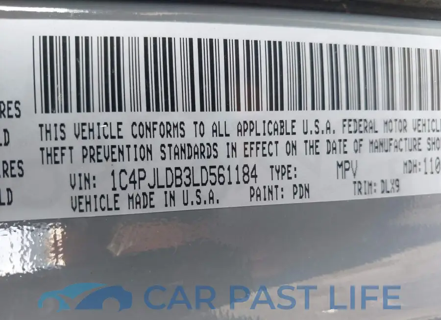 1C4PJLDB3LD561184# 9