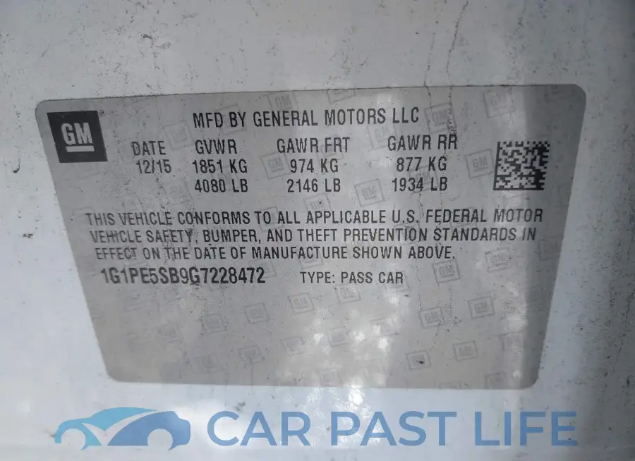 1G1PE5SB9G7228472# 9