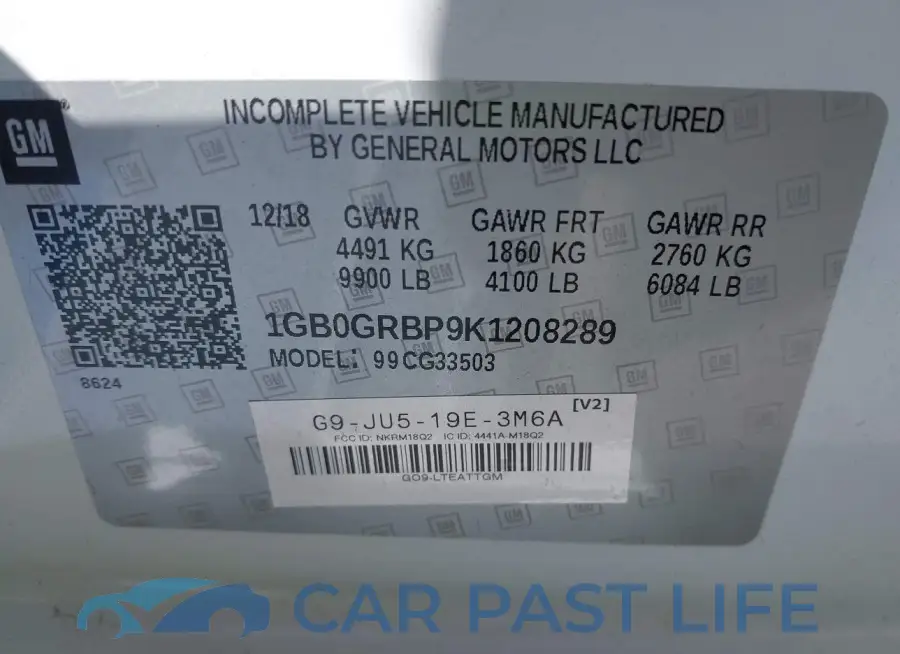 1GB0GRBP9K1208289# 9