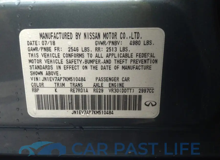 JN1EV7AP7KM510484# 9