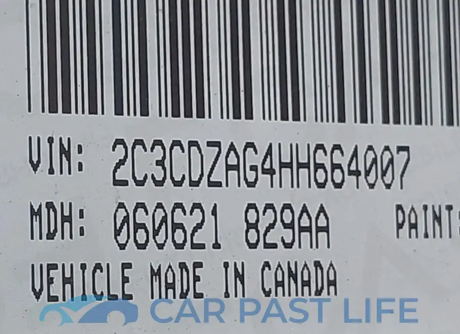 2C3CDZAG4HH664007# 9