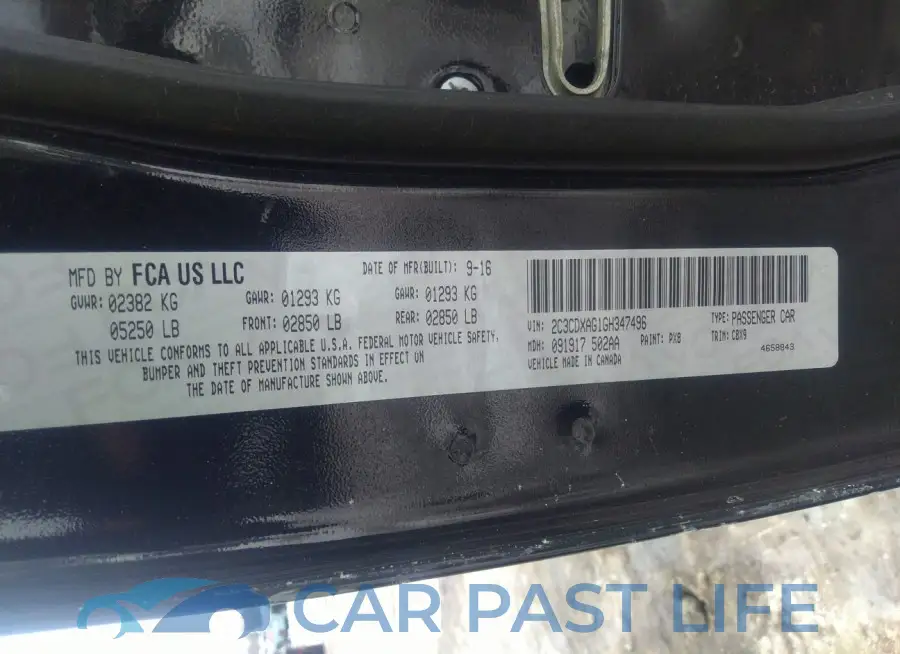 2C3CDXAG1GH347496# 9
