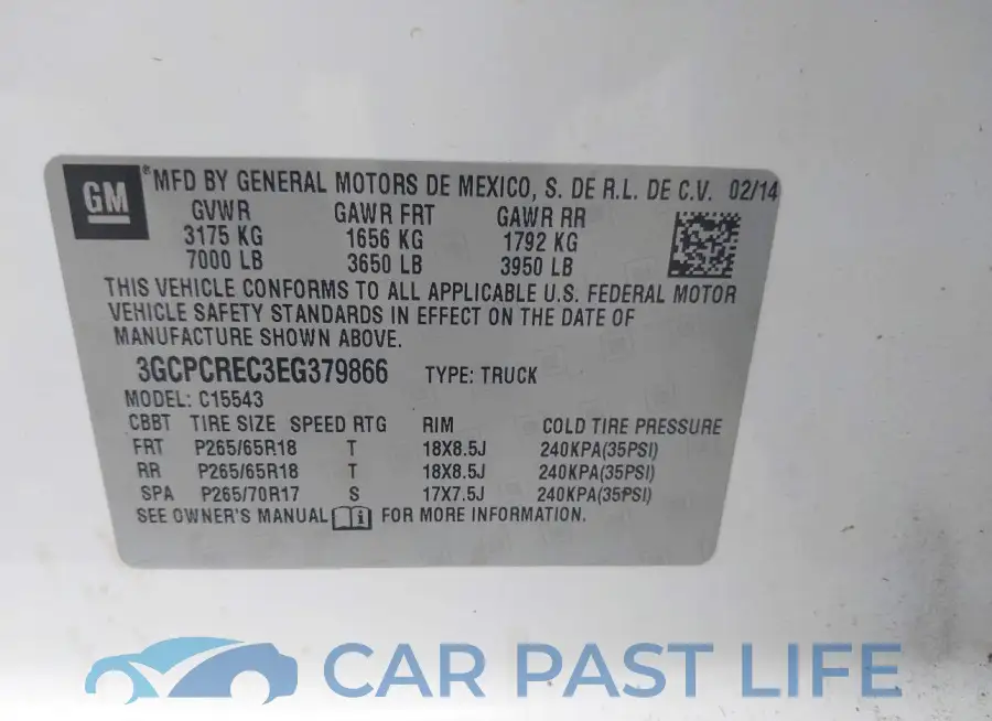 3GCPCREC3EG379866# 9