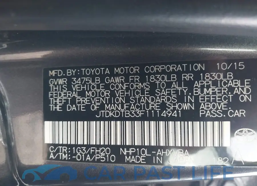 JTDKDTB33F1114941# 9