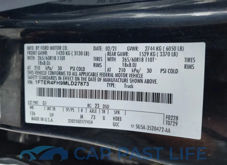 1FTER4FH9MLD27873# 9