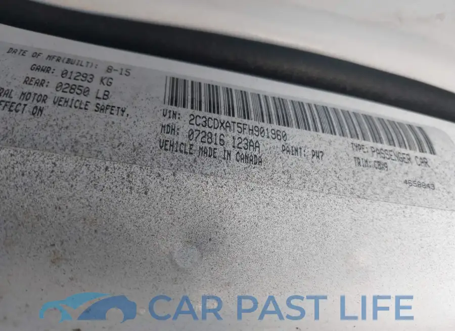 2C3CDXAT5FH901960# 9