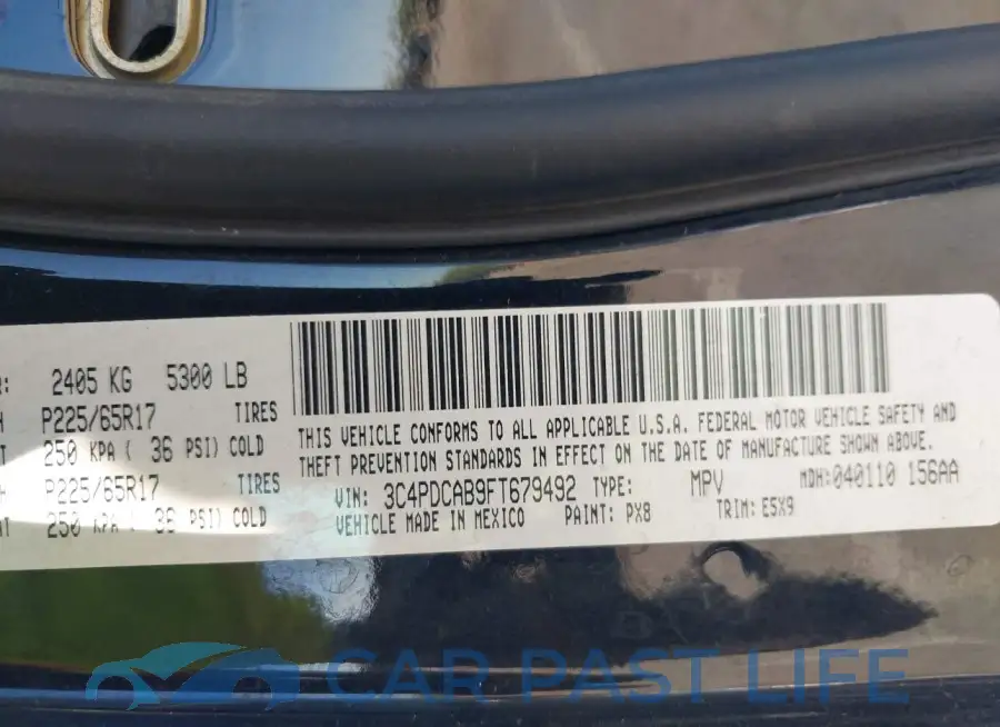 3C4PDCAB9FT679492# 9