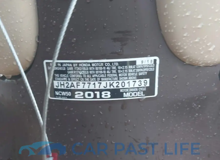 JH2AF7717JK201739# 10