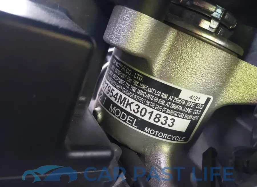 JH2SC7954MK301833# 10
