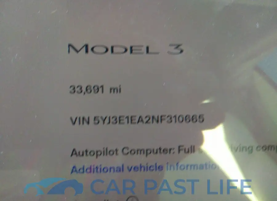 5YJ3E1EA2NF310665# 15