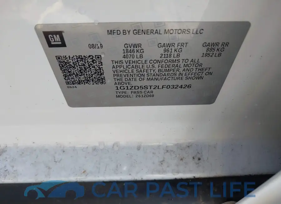1G1ZD5ST2LF032426# 9