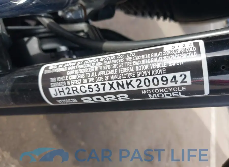 JH2RC537XNK200942# 10