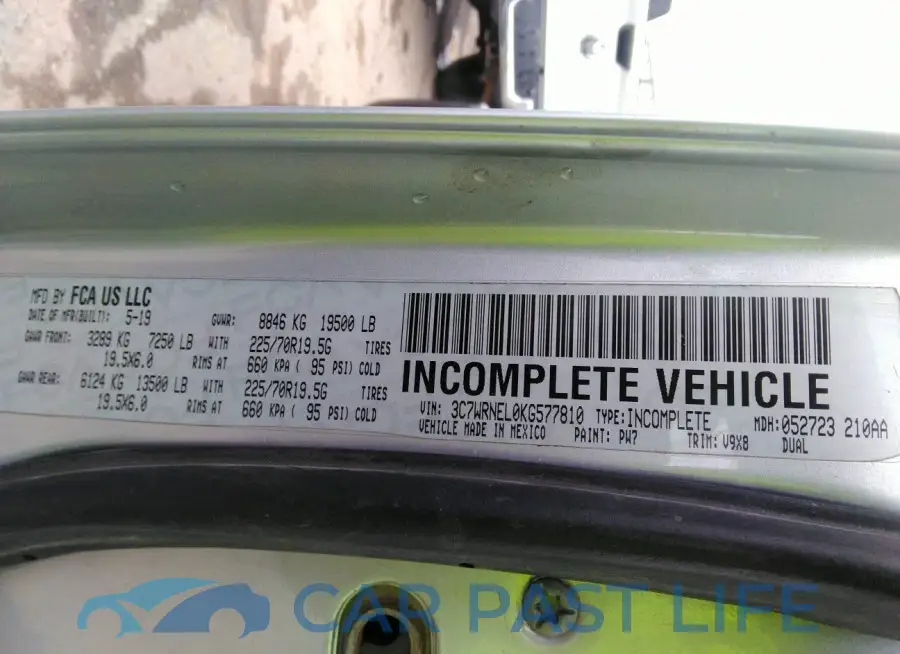 3C7WRNEL0KG577810# 9