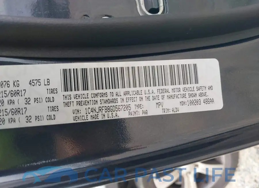 1C4NJRFB8GD567205# 9