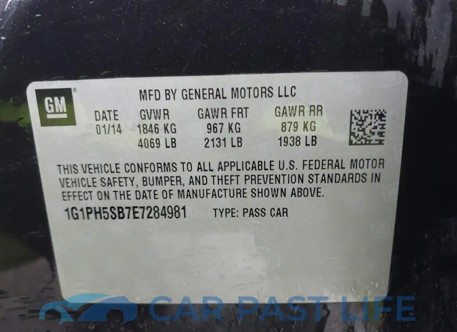 1G1PH5SB7E7284981# 9