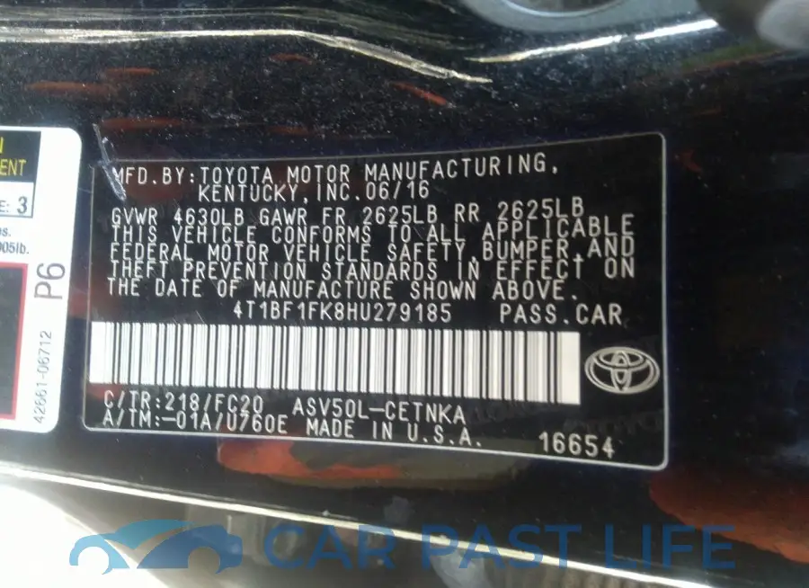 4T1BF1FK8HU279185# 9