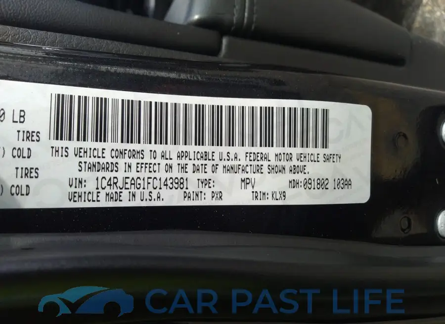 1C4RJEAG1FC143981# 9