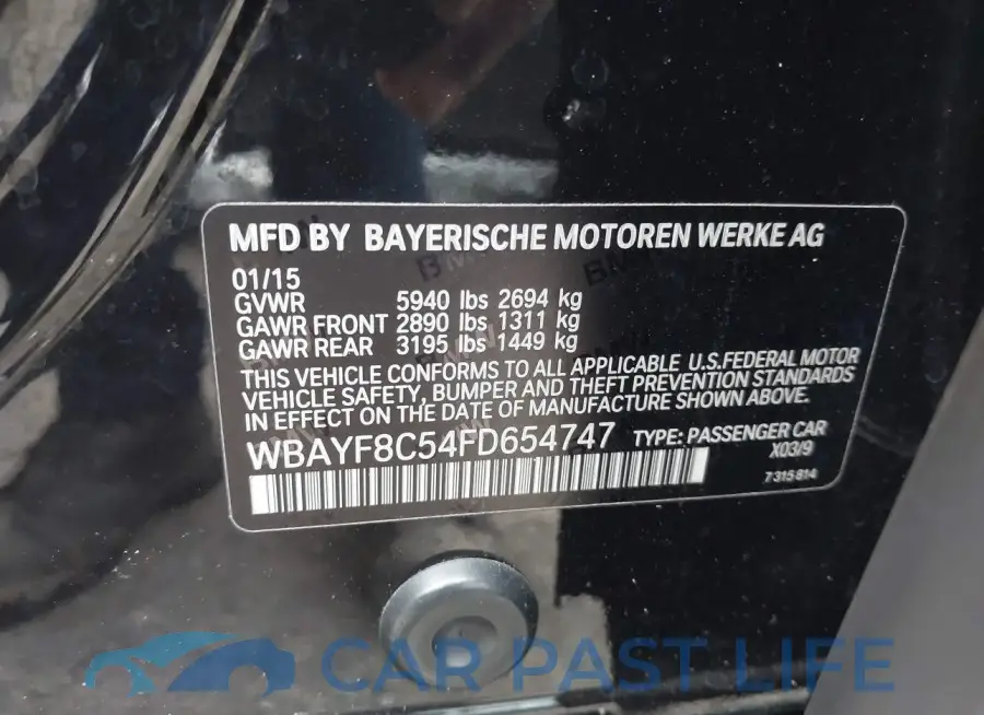 WBAYF8C54FD654747# 9