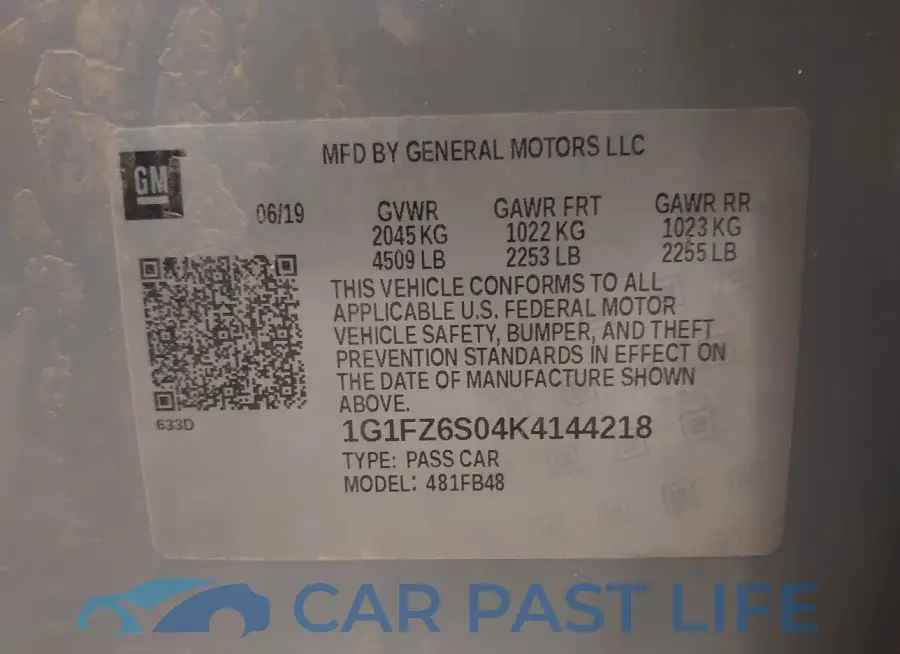 1G1FZ6S04K4144218# 9