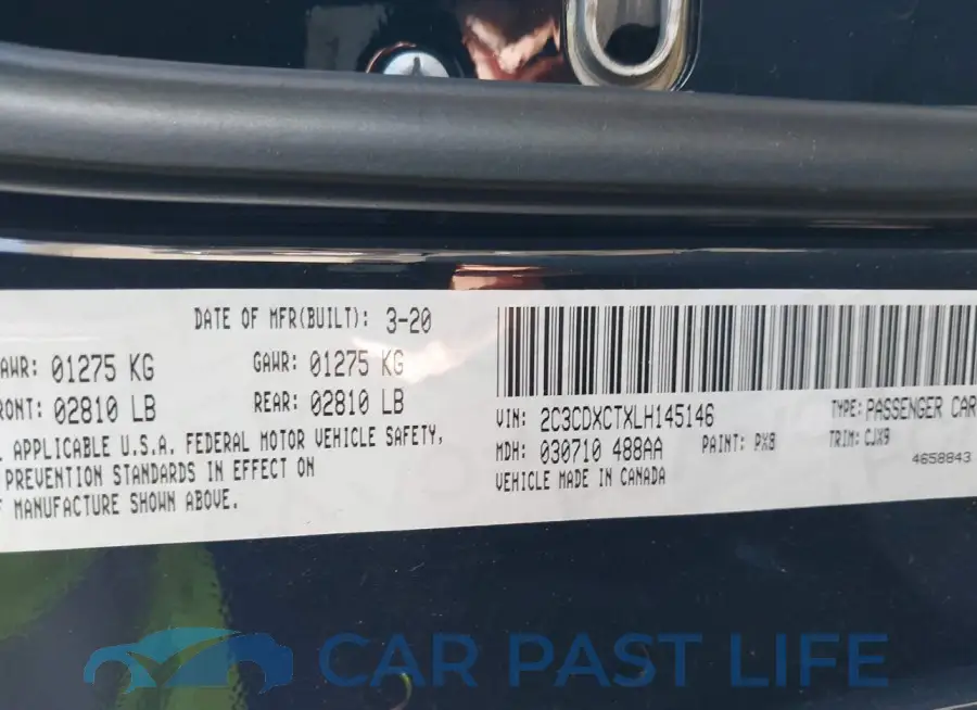 2C3CDXCTXLH145146# 9