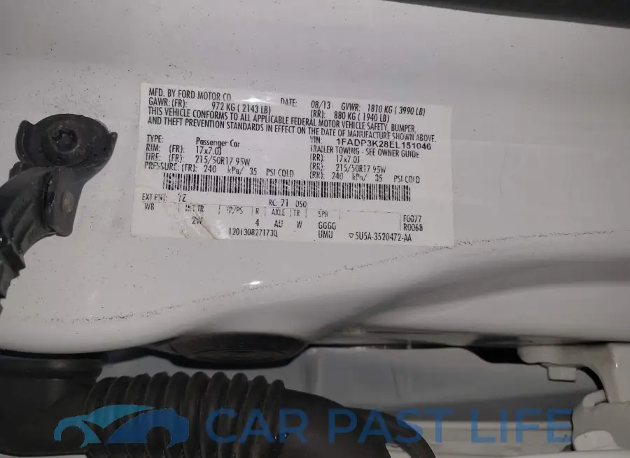1FADP3K28EL151046# 9