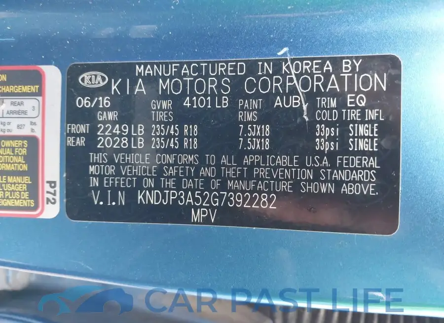 KNDJP3A52G7392282# 9