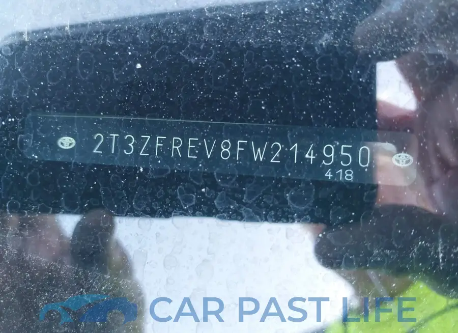 2T3ZFREV8FW214950# 9