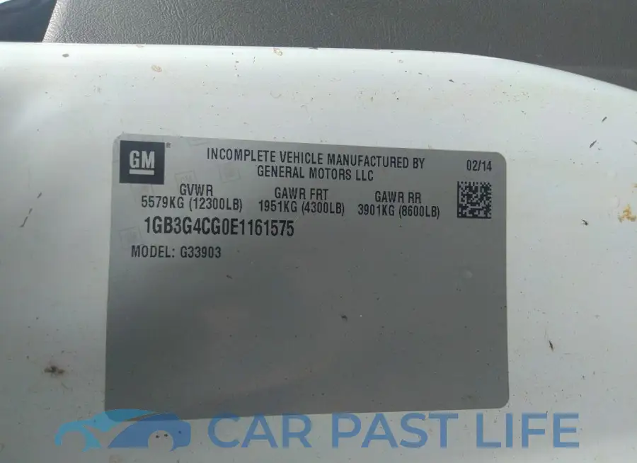 1GB3G4CG0E1161575# 8