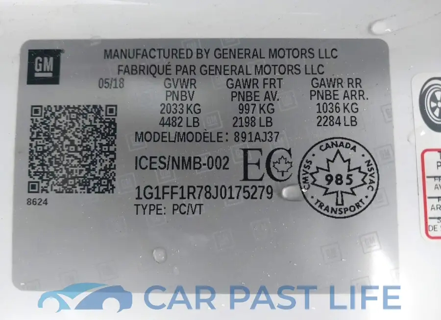 1G1FF1R78J0175279# 9