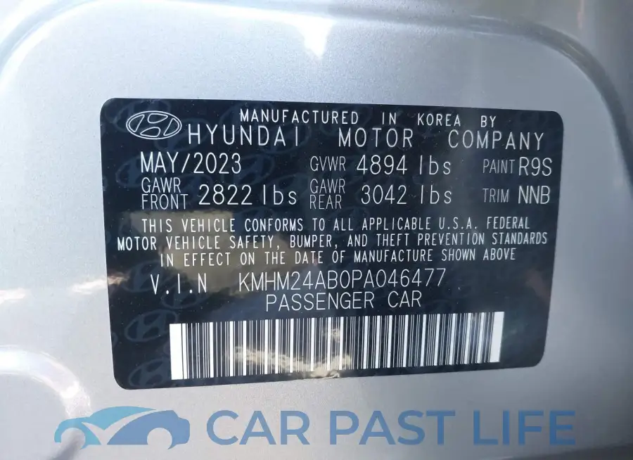 KMHM24AB0PA046477# 9