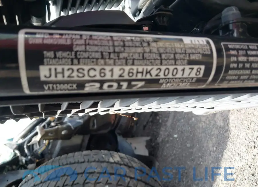 JH2SC6126HK200178# 10