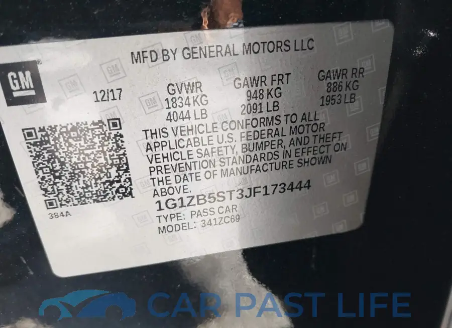 1G1ZB5ST3JF173444# 9