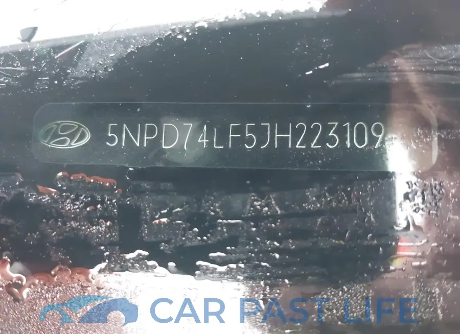 5NPD74LF5JH223109# 9