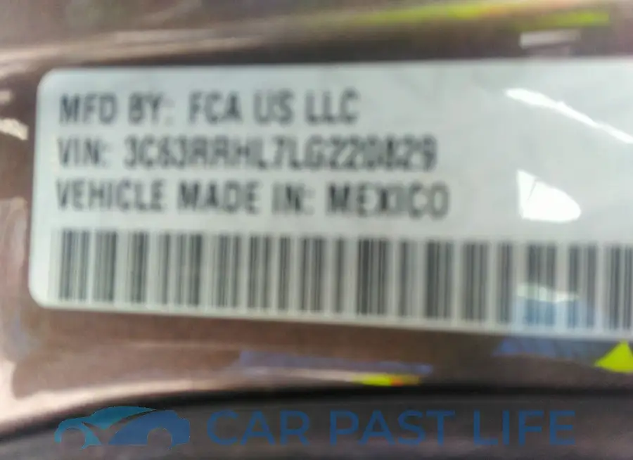 3C63RRHL7LG220829# 8