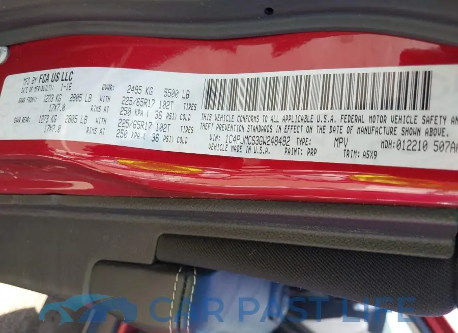 1C4PJMCS3GW248492# 9