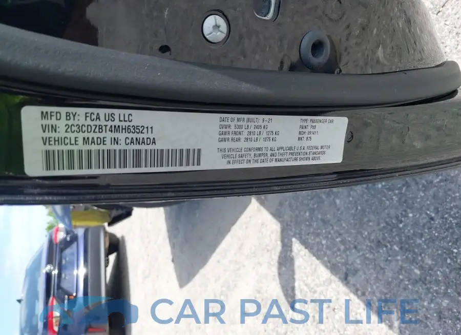 2C3CDZBT4MH635211# 9