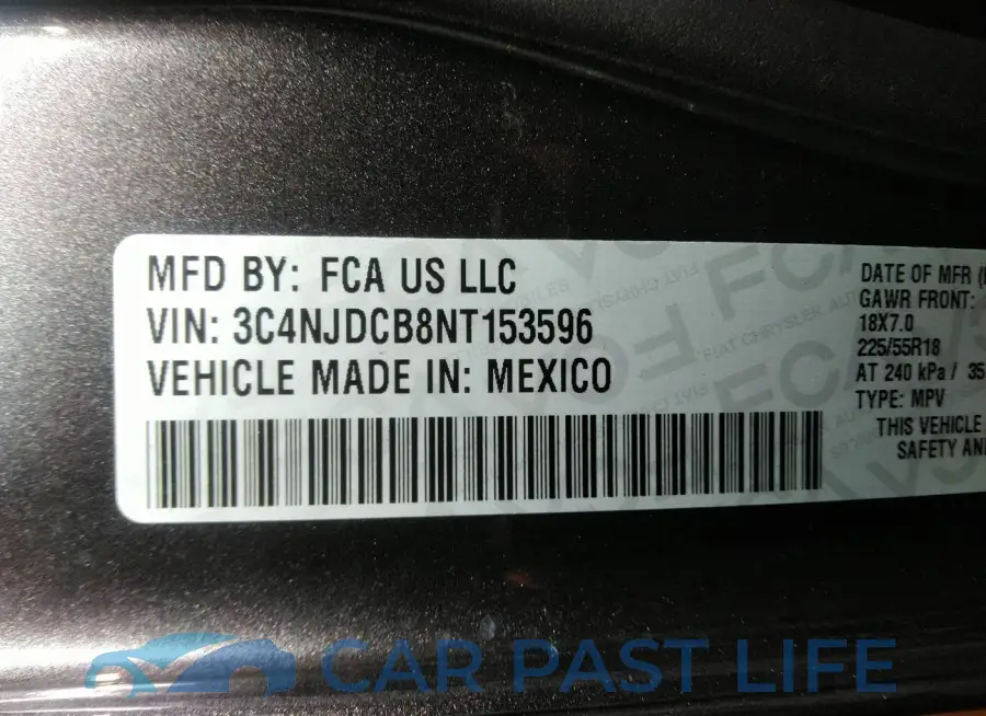 3C4NJDCB8NT153596# 9