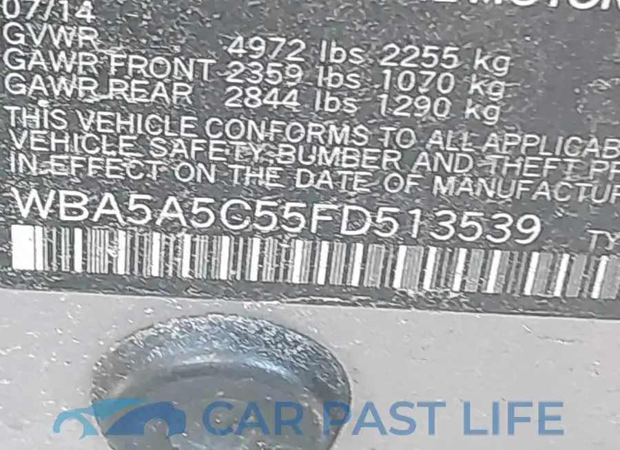 WBA5A5C55FD513539# 9
