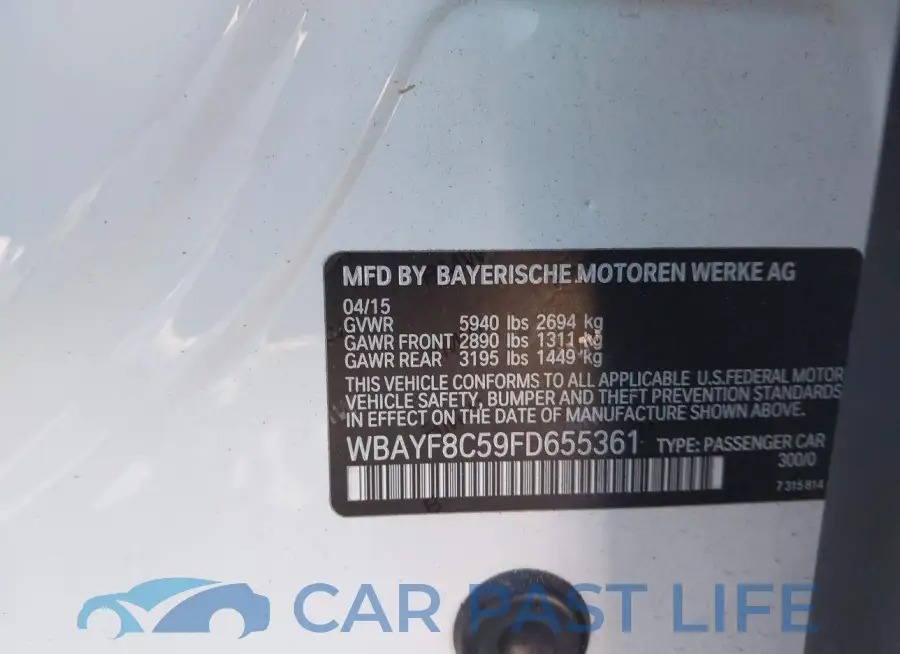 WBAYF8C59FD655361# 9