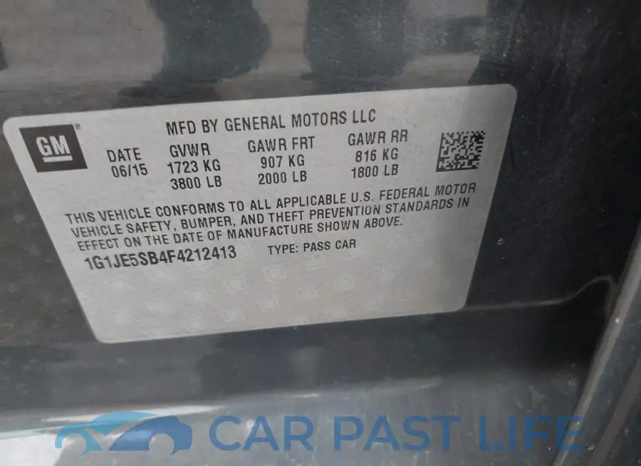 1G1JE5SB4F4212413# 9