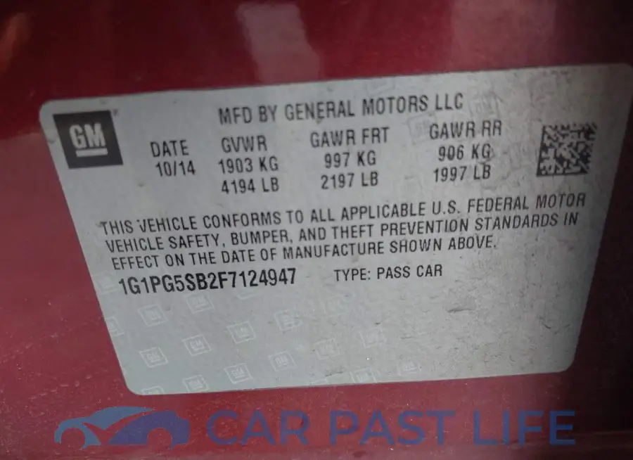 1G1PG5SB2F7124947# 9