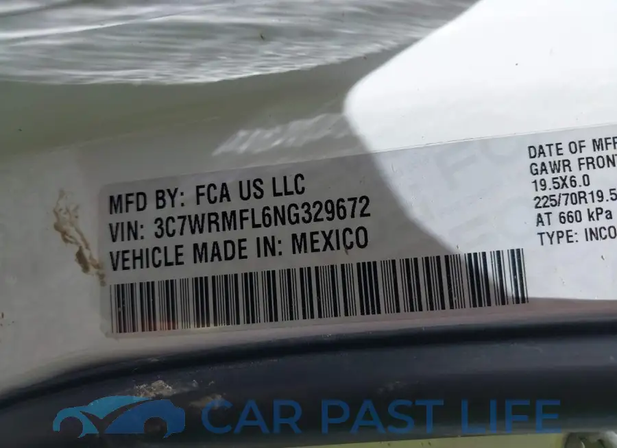 3C7WRMFL6NG329672# 8