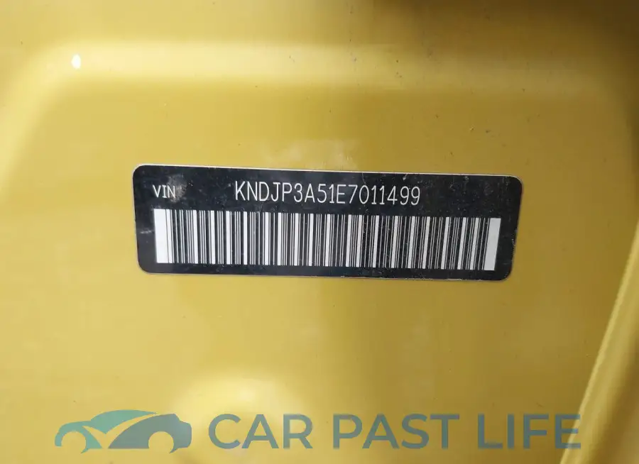 KNDJP3A51E7011499# 9
